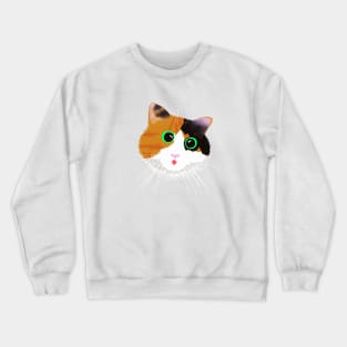 Lucky Cat Maneki Neko cute Blep Crewneck Sweatshirt